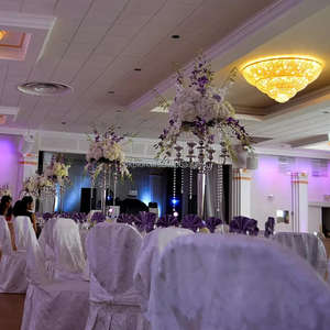 Candelabro de cristal de hierro europeo para salas de banquetes Gran solución de iluminación montada al ras Instalación de proyectos profesionales de hotel - Product Image 2