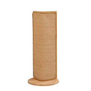 Wood <strong>cat</strong> <strong>Trees</strong> Scratcher Sisal Scratching Board Protective <strong>Corner</strong> Clutching for Pet Supplies - Product Image 6
