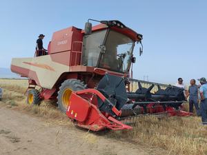 Колесный комбайн Lovol GM100 одинарный Продольный молотильный барабанный комбайн - Product Image 4