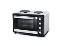Four électrique 45-48L avec plaques chauffantes, grill, four rotatif