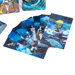 Jeu de cartes de haute qualité Impression et emballage personnalisés Cartes de tarot avec guide - Product Image 6
