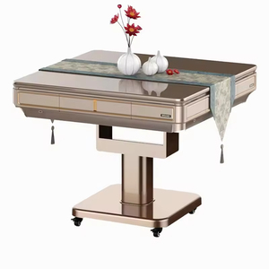 Wholesale Mahjong Machine Meal Playing Cards Dual-use Multi-color Optional Movable <b>Folding</b> Automatic <b>Table</b> OR-1022 Foldable & Sp - Product Image 6