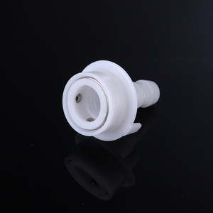 Valve d'entrée d'eau Huabangshi 12 mm, connecteur rapide en plastique pour raccord de tuyau de machine à laver, usage domestique - Product Image 1