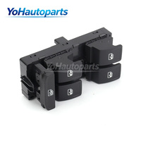 Conjunto de interruptor maestro para elevalunas eléctrico 5GG 959 857, panel de control de elevalunas eléctrico de 5 botones, lado del conductor con bloqueo de ventana