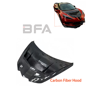 Capó de Fibra de Carbono, Compatible con Chevrolet <span class=keywords><strong>Corvette</strong></span> C8 <span class=keywords><strong>ZR1</strong></span> - Product Image 1