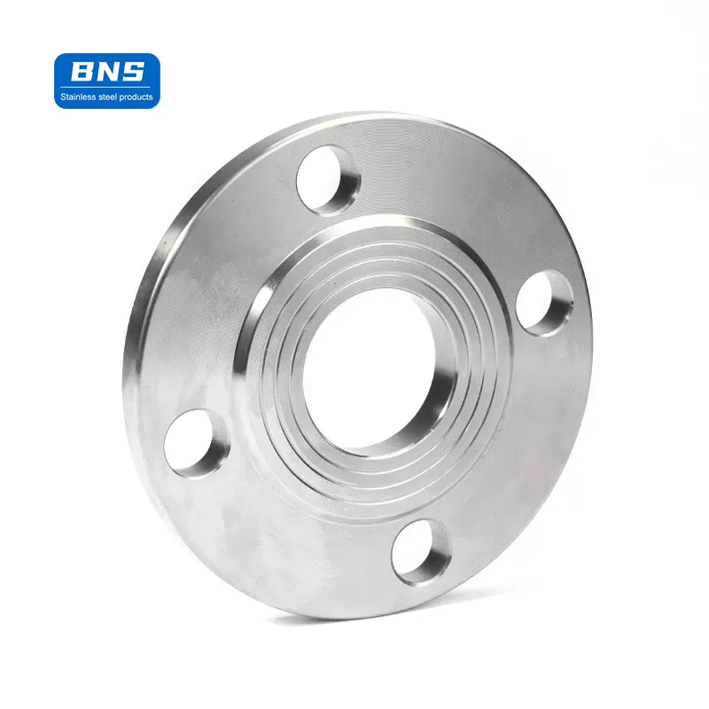 BNS Hot Selling Corrosion-resistant Stainless Steel Flat Socket Welding Neck Flange Customized Long Weld Neck Pipe Flange