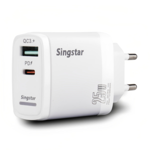 Caricabatterie per telefono cellulare da 25w con effetto luce blu per iphone/oppo/<span class=keywords><strong>vivo</strong></span> serie telefono USB da parete con imballaggio correlato bax - Product Image 3