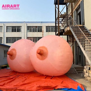 Sexy Aufblasbare Brustformen für Nachtclub-Dekorationen, Maßgefertigte Große Aufblasbare Brüste für Bühnenrequisiten - Product Image 3
