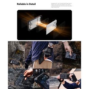 Téléphone robuste 2023, nouveau modèle IIF150 B2, IP68/69K, lecteur d'empreintes digitales latéral, vision nocturne, écran 6,5 pouces, Android 13, 6 Go + 128 Go, 4G, NFC, OTG - Product Image 5