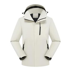 Wasserdichte Winddichte Atmungsaktive Umweltfreundliche Softshell-Jacke Anpassbares Logo Leichte Netzfutter Unisex Outdoor-Jacke - Product Image 6