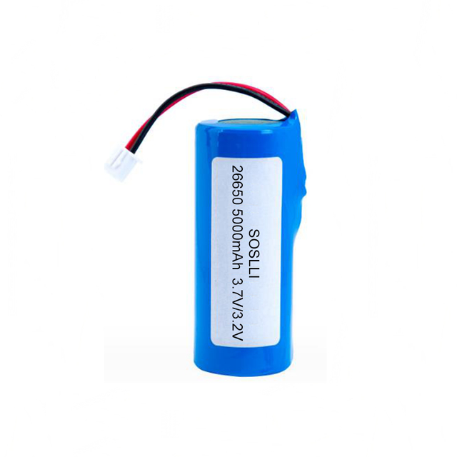 Rechargeable 26650 3.2V Lifepo4 Battery 18650 26650 3.7V 6.4V 7.4V 9.6V 12V 24V 36V 48V 26650 Lithium Iron Phosphate Battery
