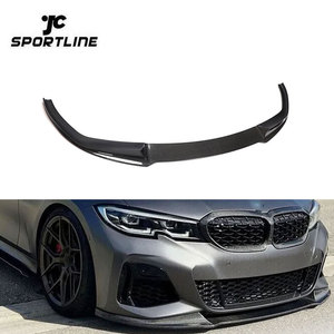 In Fibra di carbonio G20 M Sport Paraurti Anteriore Splitter per BMW G20 M TECH Berlina 2019-2020 - Product Image 1