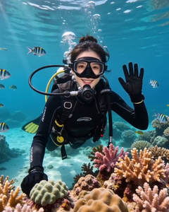 Gants de plongée en néoprène de 3 mm, chaussettes de plongée imperméables antidérapantes, chaussettes thermiques extensibles douces pour la plongée en apnée/le surf/le <span class=keywords><strong>kayak</strong></span>/la plage - Product Image 6