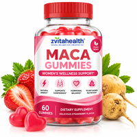 Complément Alimentaire Gummies de Maca Marque Blanche OEM Formule Personnalisée Emballage Vente en Gros Approvisionnement en Vrac