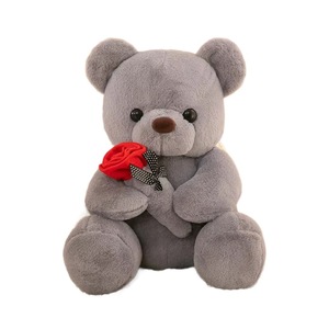 Hotsale Rose <b>Bear</b> Plush Toy <b>Cute</b> Cuddle Doll Lovers <b>Bear</b> Birthday Gift Valentines's Day Doll Wholesale Quality Teddy <b>Bear</b> Toys - Product Image 6