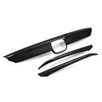 Accessoires d'extérieur de voiture ABS Chrome Capot avant Grille de capot moteur Garnitures de capot pour Honda 10th Accord 2018 2019
