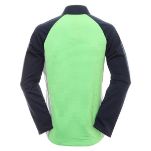 Ropa Deportiva de Alta Calidad, Sudadera de Golf con Cierre de Cremallera de un Cuarto, Diseño Color Block, Elástica y Suave, Personalizable para Hombre - Product Image 4