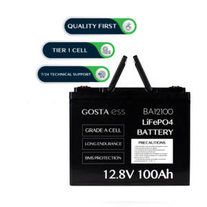 AA51008 GOSTA BA12100 بطارية طاقة لخلية لولبية للشاحنات الكهربائية من الدرجة A قابلة للتخصيص للبيع بالجملة - Product Image 2