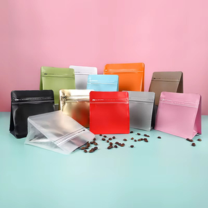 Sachet d'emballage <span class=keywords><strong>de</strong></span> café personnalisé en gros avec imprimé grains <span class=keywords><strong>de</strong></span> café colorés, <span class=keywords><strong>pochette</strong></span> autoportante en aluminium mat pour la vente <span class=keywords><strong>de</strong></span> café <span class=keywords><strong>de</strong></span> spécialité - Product Image 3