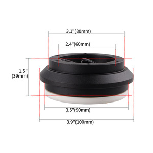 Adaptateur de base de volant Honda Civic, 3.1 pouces, 80mm, en alliage d'aluminium, pour mise à niveau EK130H EG110H - Product Image 1