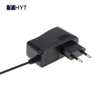 Adaptateur secteur AC/DC standard UE/US Hua Yi Teng, DC 5,5 mm 5V2A 6V2A 12V1A 15V1A 24V0,5A 12W, prise murale, homologué ETL FCC CE, alimentation électrique