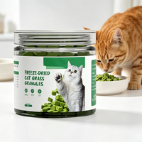 Granulés d'herbe d'orge haute puissance à marque privée pour la santé urinaire des chats