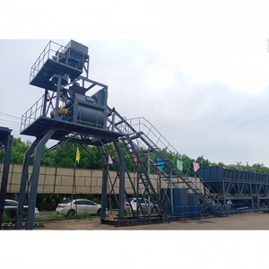 เครื่องทำแบทชิ่งคอนกรีตแบบใช้1000 JS 1000สำหรับโรงงานผลิตคอนกรีตมือสอง - Product Image 1