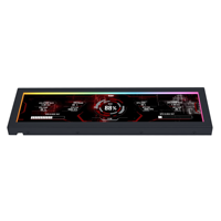 Écran universel Lianli 8.8 IPS LCD, 1920*480, 60Hz, 500 Nits, surveillance informatique sans AIDA avec port USB pour boîtier
