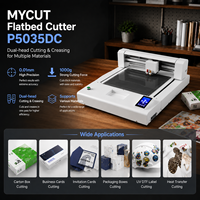 MYCUT P5035DC Mini Plotter de Corte de Contorno de Doble Cabezal para Etiquetas Adhesivas