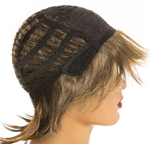 Peluca <span class=keywords><strong>de</strong></span> Cosplay para <span class=keywords><strong>Mujer</strong></span>, Estilo Europeo y Americano, Peluca <span class=keywords><strong>de</strong></span> Moda para Abuela, Color Gris, Peluca para Mamá, Cobertura para la Cabeza, Gran Venta en <span class=keywords><strong>Amazon</strong></span> - Product Image 4