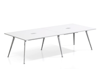 Ensemble de bureaux modulaires pour 4 personnes, personnalisé en Chine, avec bureau d'ordinateur, bureau moderne pour les devoirs, poste de travail