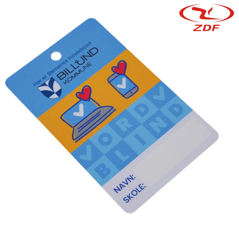 Meilleure qualité Carte de visite NFC Genre d'impression en plastique fabriqué en usine au meilleur prix