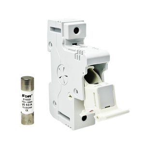 RT18L-63X низковольтный однополюсный 63A 690 В переменного тока, компоненты базового термопредохранителя 14*51 мм, цилиндрический 1P держатель предохранителя - Product Image 6