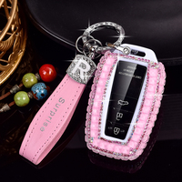 Hot Diamonds Car Key Case Cover Coque de protection Accessoires pour Toyota Prius Camry Corolla CHR C-HR Land Cruiser Prado Suspendu