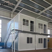 Maison préfabriquée en conteneur à montage rapide pour bureau de chantier et logement des travailleurs