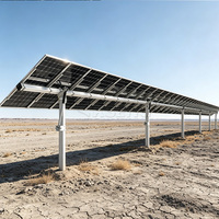 Système de suivi solaire à axe unique 1P amélioré pour l'efficacité énergétique, destiné aux centrales solaires photovoltaïques au sol pour les utilités