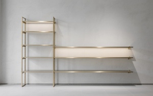 Estante de exhibición LED de metal resistente personalizado elegante soporte de exhibición TN con etiqueta de estante para estantes de comestibles de supermercado - Product Image 6