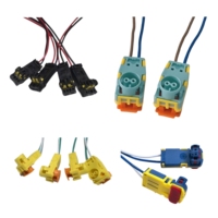 Katup Solenoid EV 2-Pin Berkualitas Tinggi 12V Konektor Butt Kabel Penghubung Sabuk Pengaman Otomotif untuk Aplikasi Keamanan Otomotif