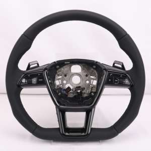 <span class=keywords><strong>Volant</strong></span> personnalisé <span class=keywords><strong>S</strong></span> <span class=keywords><strong>Line</strong></span> en cuir semi-perforé pour A3 A4 B8.5 A5 A6 C7 C8 S3 S4 S5 B9 RS3 8V RS7 - Product Image 1