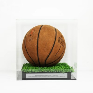 Bán nóng hiển thị các tông Rack đứng cho bóng rổ tùy chỉnh tấm mỏng rõ ràng hộp Acrylic hàng đầu và cơ sở Hộp bao bì - Product Image 1