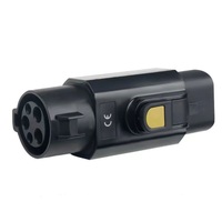 Adaptateur de charge EV monophasé 7 kW de type Tary Type 1 vers GBT, convertisseur de charge J1772 vers GBT pour véhicules GBT