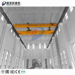 Euro loại chất lượng cao 5/10/20/25/30/50/80 tấn đình chỉ đôi dầm cầu trục trên không cần cẩu với hoist xe đẩy để bán - Product Image 5