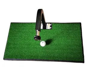 Portable 360 Rotation Golf Swing Mat Golf Training Aids With Spinning Practice Ball Power Practice Exercise Golf Training Mat