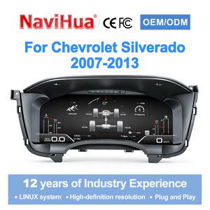 Compteur de vitesse numérique LCD Navihua pour tableau de bord de voiture, instrument numérique pour Chevrolet Silverado 2007-2013 - Product Image 3