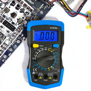 DT830L Handheld Digital Multimeter AC/<strong>DC</strong> Voltage <strong>DC</strong> Current Resistance Diode Transistor Continuity Buzzer 600V 10A Backlit Data - Product Image 5