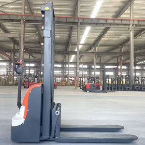 รถยกพาเลทไฟฟ้า รับน้ำหนัก 1500 กก. 24V พร้อมล้อทรงตัว สำหรับงานหนัก อุปกรณ์ขนถ่ายวัสดุในคลังสินค้า - Product Image 5