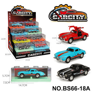 Coche de Juguete de Metal a Escala <span class=keywords><strong>1</strong></span>:36, Modelo de Coche de Aleación Fundida a Presión con Vitrina Acrílica, Vehículo de Juguete Coleccionable para Niños y Adultos, Venta al por Mayor - Product Image 2