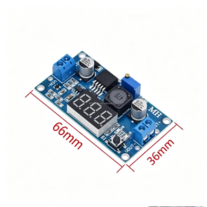 Módulo Reductor de Voltaje Ajustable LM2596 3A DC-DC 4.0-40V a 1.25-37V con Pantalla Digital de Voltímetro - Product Image 2