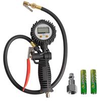 Manomètre numérique robuste pour gonflage de pneus 255 PSI avec embout de gonflage pour le service de pression des pneus de camions commerciaux