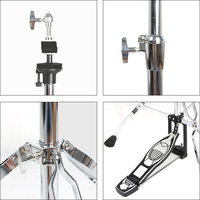 OEM Factory Wholesale HEBIKUO G510 Drum Cymbal Display Stand Drum Set for Percussion Instrument Accessories